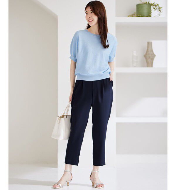 ANY SIS「【接触冷感・UVカット・吸水速乾】サラキレイ テーパード パンツ」|その他|