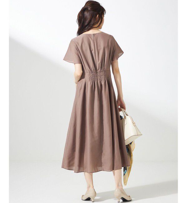 ANY SIS「【洗える】ピンタックハイウエスト ワンピース」|ワンピース|