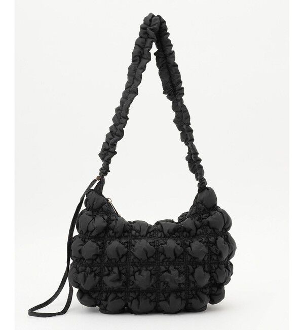 any SiS「【2WAY】キルティングミニショルダー バッグ」|ショルダー・メッセンジャー|ブラック