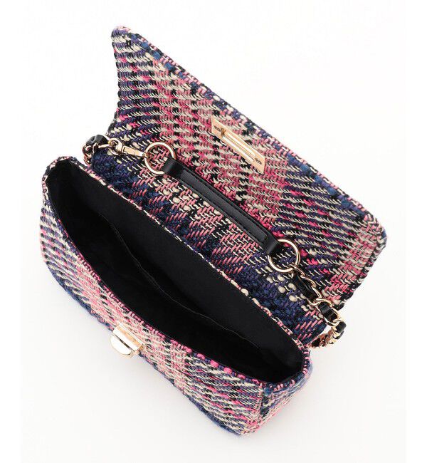 any SiS「ツイードチェーン バッグ」|ショルダー・メッセンジャー|