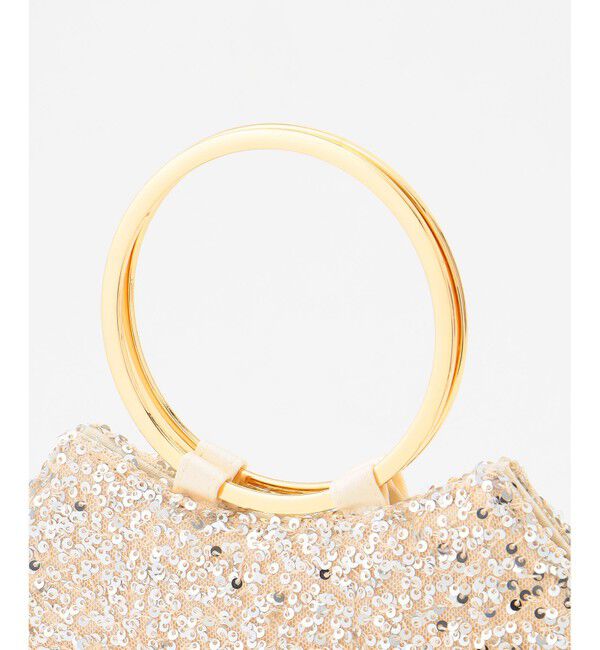 ANY SIS「【2WAY】リングメタルスパンコール ショルダーバッグ」|ショルダー・メッセンジャー|