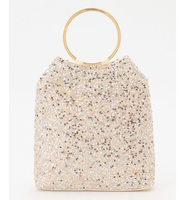 ANY SIS「【2WAY】リングメタルスパンコール ショルダーバッグ」|ショルダー・メッセンジャー|