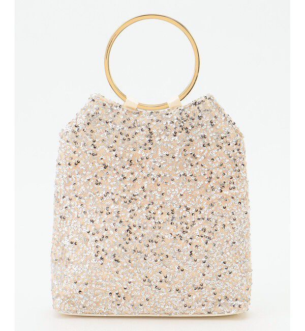 ANY SIS「【2WAY】リングメタルスパンコール ショルダーバッグ」|ショルダー・メッセンジャー|