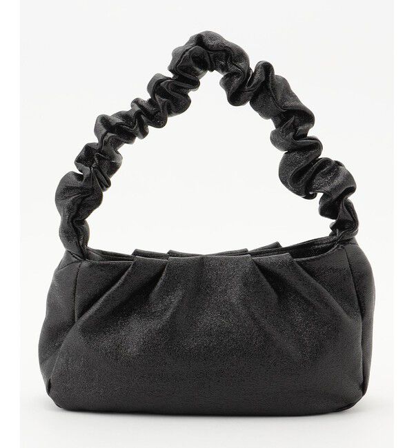 ANY SIS「ソフトギャザーパーティ バッグ」|ショルダー・メッセンジャー|ブラック