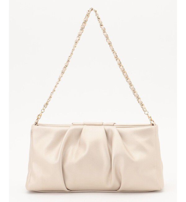 ANY SIS「【2WAY】ギャザーチェーンクラッチショルダー バッグ」|ショルダー・メッセンジャー|