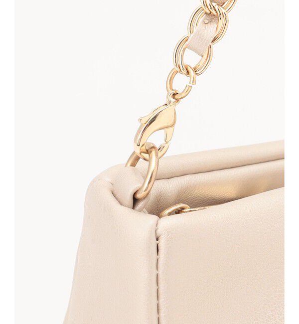 ANY SIS「【2WAY】ギャザーチェーンクラッチショルダー バッグ」|ショルダー・メッセンジャー|