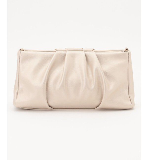 ANY SIS「【2WAY】ギャザーチェーンクラッチショルダー バッグ」|ショルダー・メッセンジャー|