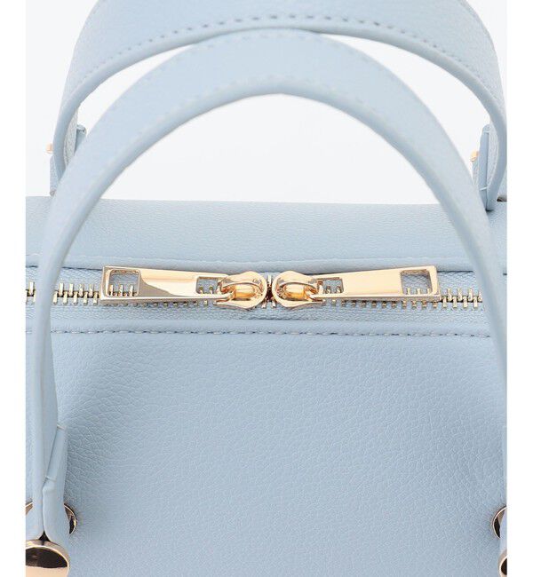 ANY SIS「【2WAY】メタルアクセント ボストンバッグ」|ショルダー・メッセンジャー|