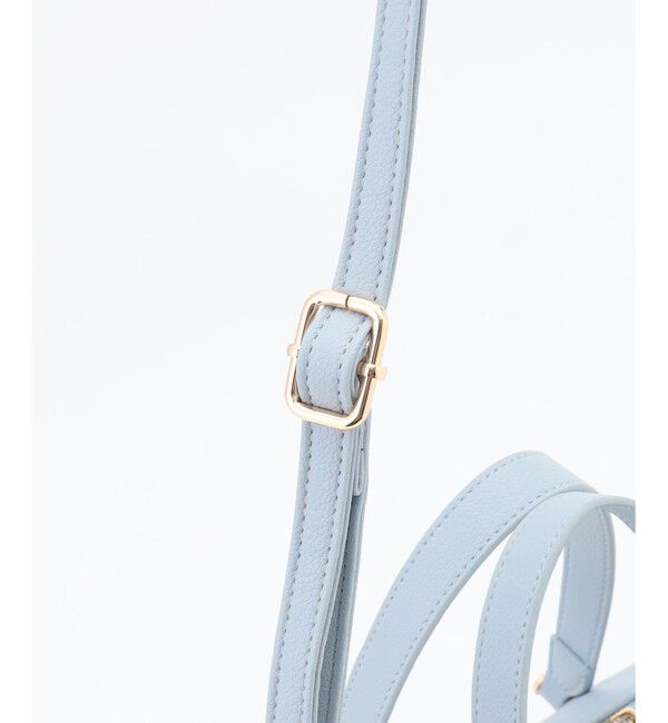 ANY SIS「【2WAY】メタルアクセント ボストンバッグ」|ショルダー・メッセンジャー|