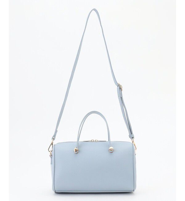 ANY SIS「【2WAY】メタルアクセント ボストンバッグ」|ショルダー・メッセンジャー|