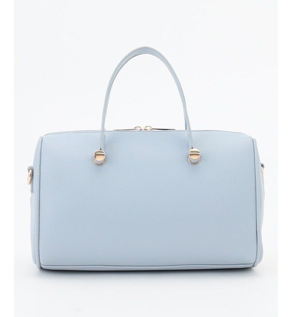 ANY SIS「【2WAY】メタルアクセント ボストンバッグ」|ショルダー・メッセンジャー|