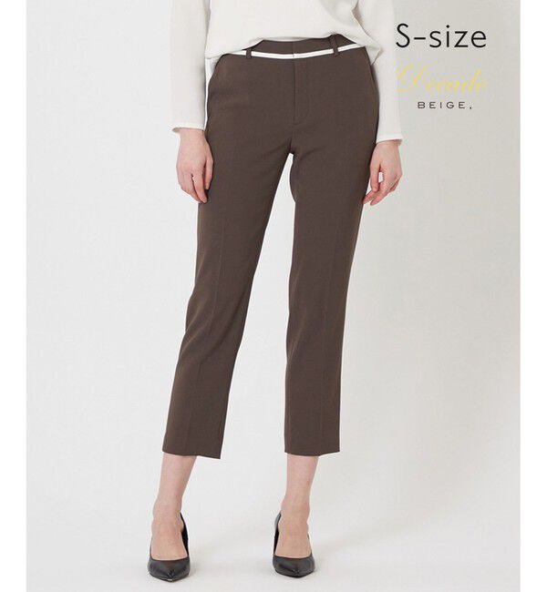 BEIGE,「【S-size】CINDY/クロップドパンツ」|その他|Mocha&times;Ecru