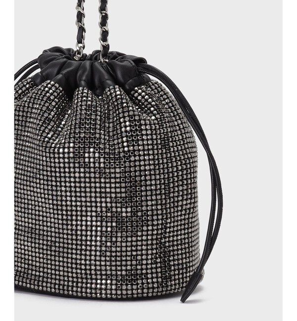 GRACE CONTINENTAL「ラインストーンミニバッグ」|ショルダー・メッセンジャー|