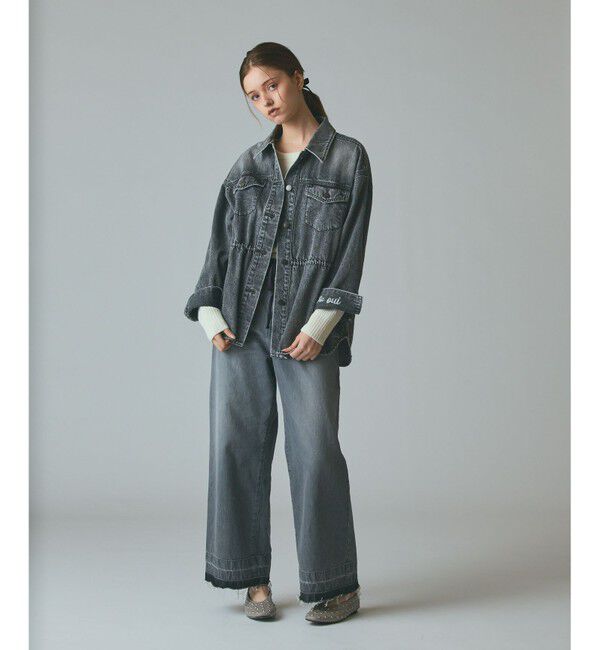 Grace Class「コンビデニムイージーパンツ」|デニム|