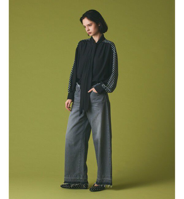 Grace Class「コンビデニムイージーパンツ」|デニム|