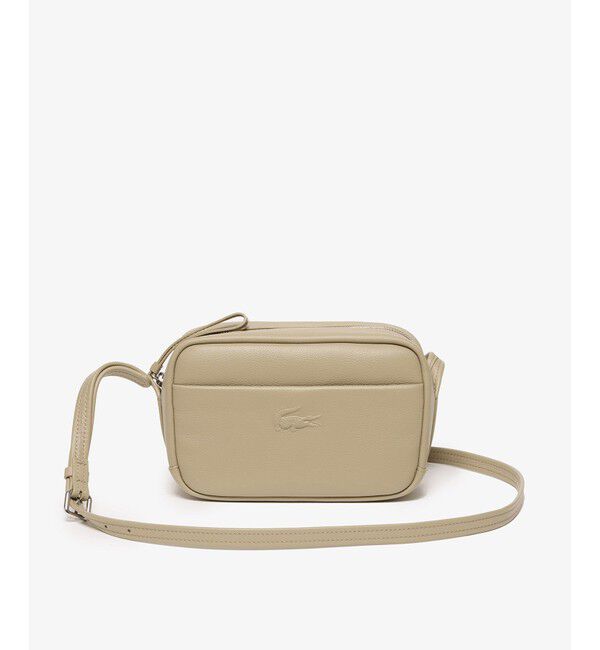 LACOSTE「シティコート ショルダーバッグ」|ショルダー・メッセンジャー|ベージュ
