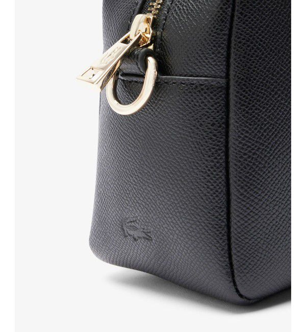 LACOSTE「シャンゼリゼ レザースクエアミニショルダーバッグ」|ショルダー・メッセンジャー|