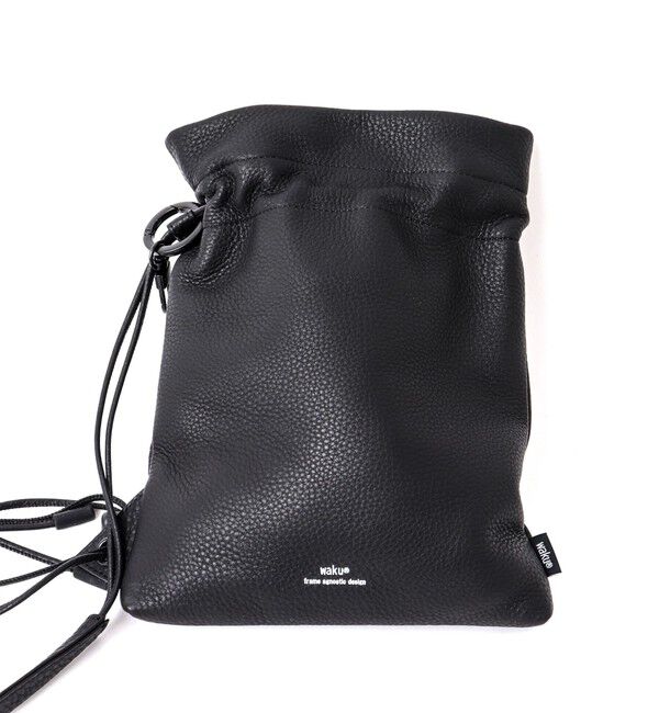 NOLLEY'S goodman「【waku/ワク】レザー巾着ミニショルダー WK-0030」|ショルダー・メッセンジャー|