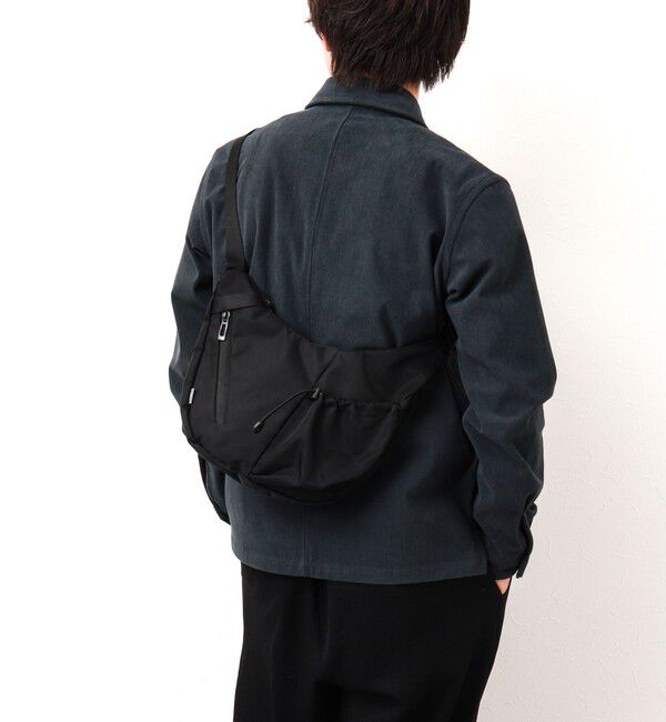 NOLLEY'S goodman「【NESK/ネスク】ラウンドミニショルダーバッグ NS-016」|ショルダー・メッセンジャー|ブラック