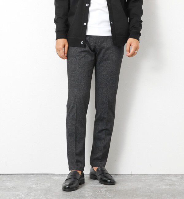NOLLEY'S goodman「《ビジカジ対応》ハイゲージ 撚り杢 ツイルスリムフィット 25AW」|チノ|
