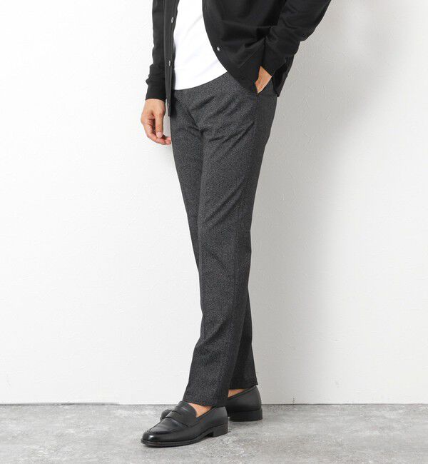 NOLLEY'S goodman「《ビジカジ対応》ハイゲージ 撚り杢 ツイルスリムフィット 25AW」|チノ|