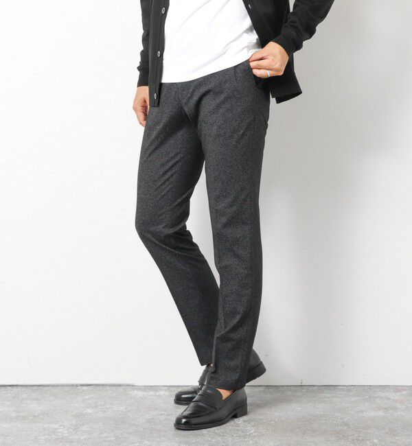 NOLLEY'S goodman「《ビジカジ対応》ハイゲージ 撚り杢 ツイルスリムフィット 25AW」|チノ|