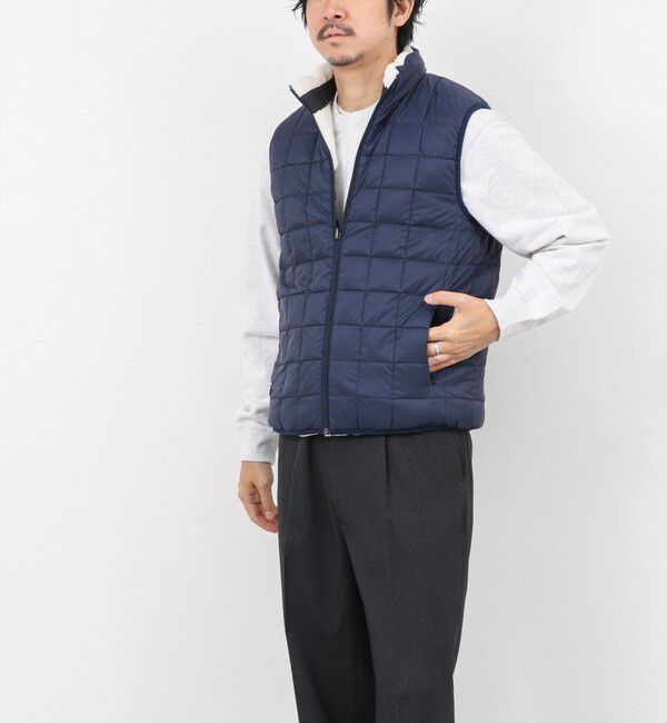 NOLLEY'S goodman「【TAION/タイオン】DOWN&times;BOA REVERSIBLE VEST 25AW」|ダウンベスト・ベスト|