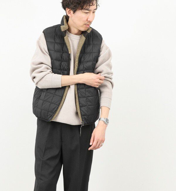 NOLLEY'S goodman「【TAION/タイオン】DOWN&times;BOA REVERSIBLE VEST 25AW」|ダウンベスト・ベスト|