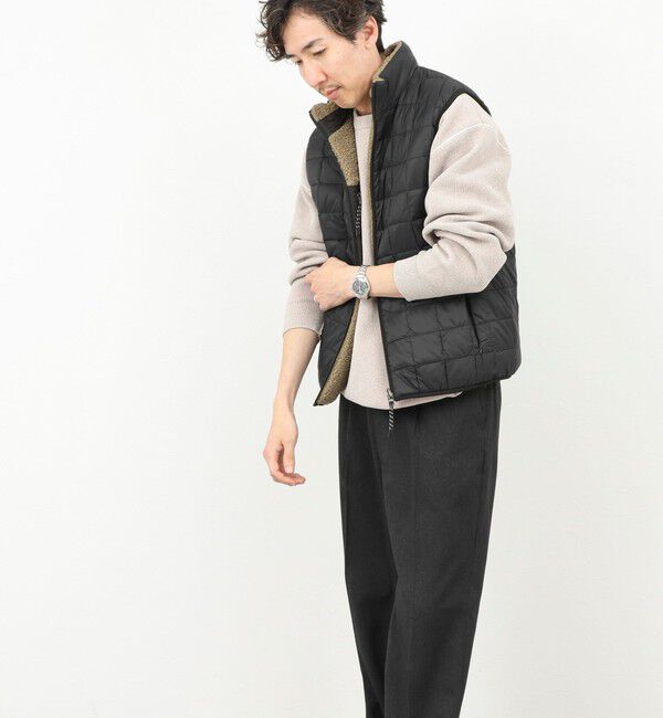 NOLLEY'S goodman「【TAION/タイオン】DOWN&times;BOA REVERSIBLE VEST 25AW」|ダウンベスト・ベスト|