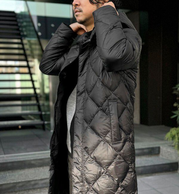NOLLEY'S goodman「【TAION/タイオン】CITY PACKABLE HOOD LONG DOWN JKT 25AW」|ダウン|