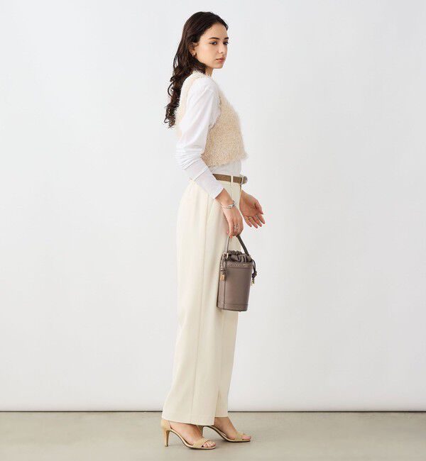 NOLLEY'S sophi「《手洗い可能》ラメシャギー2WAYビスチェ」|ニット・セーター|