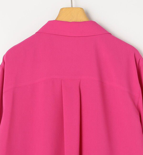 NOLLEY'S sophi「ドレープツイルオープンカラーシャツ」|シャツ・ブラウス|