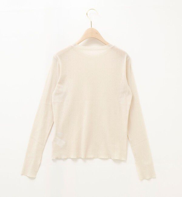 NOLLEY'S sophi「ウォッシャブルラメチュールロンＴ」|Tシャツ・カットソー|