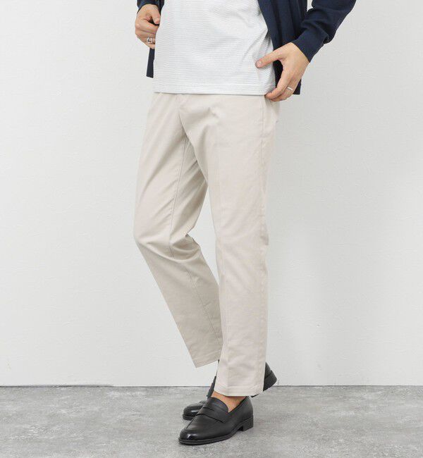 NOLLEY'S goodman「《ビジカジ対応》ストレッチツイルレギュラーフィットPT 26SS」|チノ|