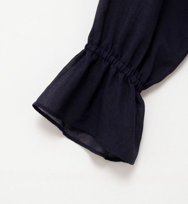 NOLLEY'S「ウォッシャブルラッフルカラーブラウス」|シャツ・ブラウス|