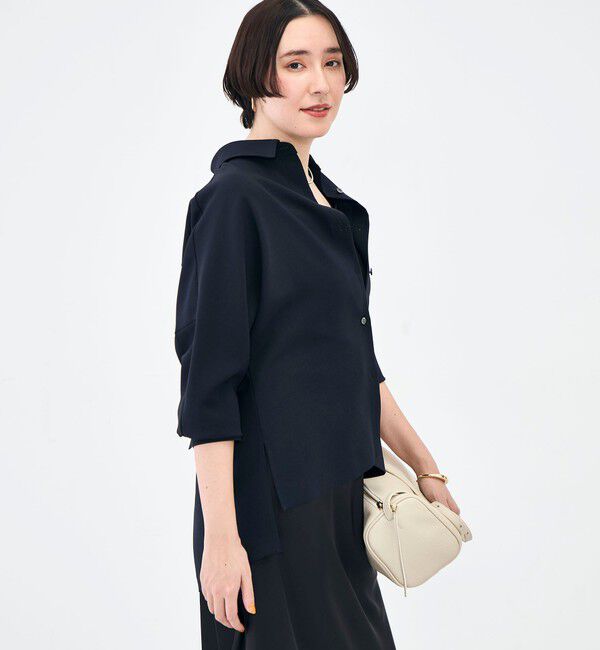 NOLLEY'S sophi「NEW morisachi《セットアップ対応》ウォッシャブルストレッチツイルドルマンシャツ」|シャツ・ブラウス|