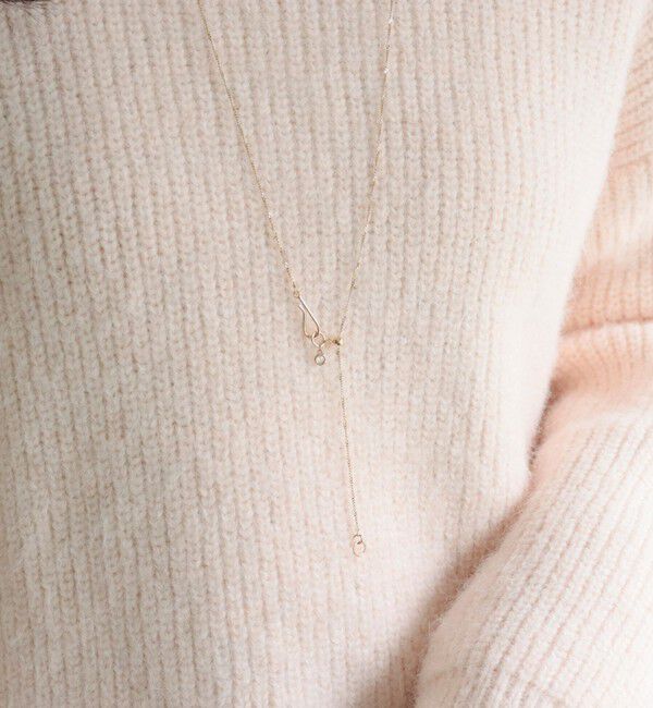 fredy emue「キラキラチェーンフックロングネックレス」|ネックレス|