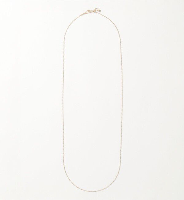 fredy emue「キラキラチェーンフックロングネックレス」|ネックレス|