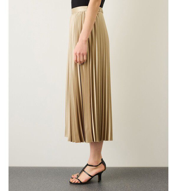 ROPE「シャイニープリーツスカート/イージーケア」|スカート|