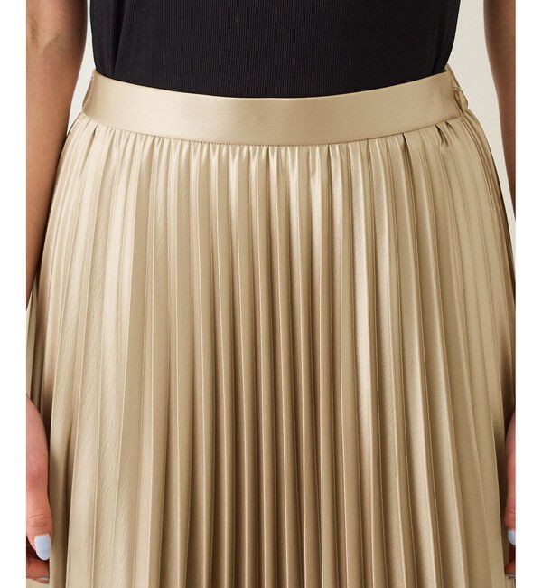 ROPE「シャイニープリーツスカート/イージーケア」|スカート|