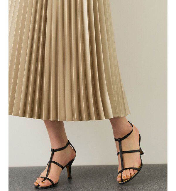 ROPE「シャイニープリーツスカート/イージーケア」|スカート|