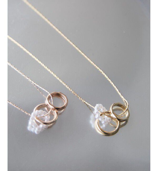 ROPE PICNIC PASSAGE「パールリングネックレス」|ネックレス|