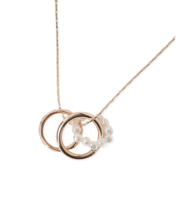 ROPE PICNIC PASSAGE「パールリングネックレス」|ネックレス|