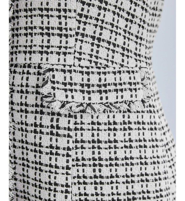 Rope&rsquo;Picnic「【WEB限定カラー】ツイード金ボタンジレベスト/セレモニー対応・リンクコーデ」|ベスト・ジレ|