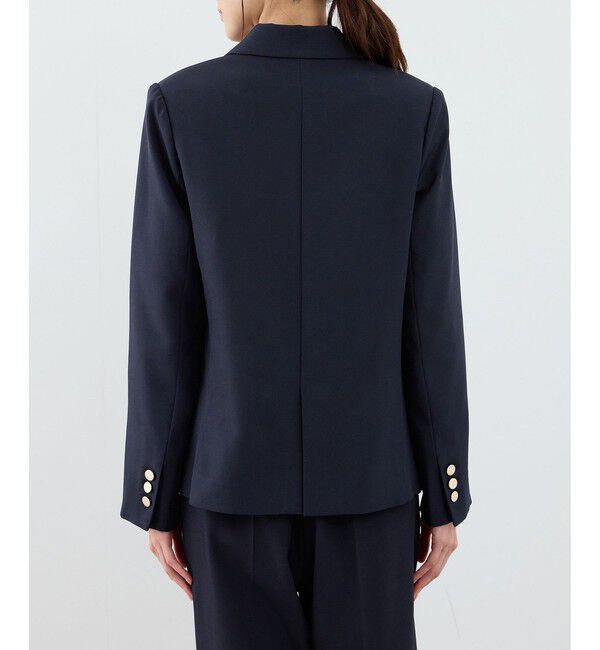 Rope&rsquo;Picnic「クリアツイル金ボタンジャケット/入卒式・セレモニー・セットアップ対応」|テーラードジャケット|