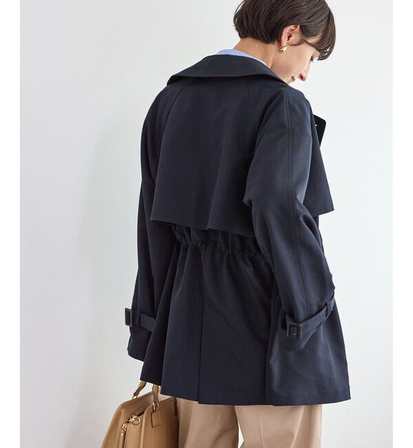 Rope&rsquo;Picnic「ミドル丈トレンチコート/撥水・花粉ガード」|トレンチコート|