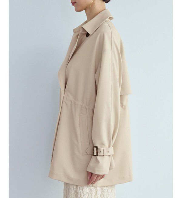 Rope&rsquo;Picnic「ミドル丈トレンチコート/撥水・花粉ガード」|トレンチコート|