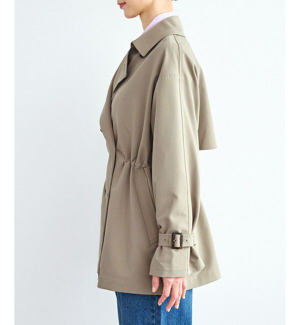 Rope&rsquo;Picnic「ミドル丈トレンチコート/撥水・花粉ガード」|トレンチコート|