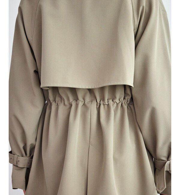 Rope&rsquo;Picnic「ミドル丈トレンチコート/撥水・花粉ガード」|トレンチコート|