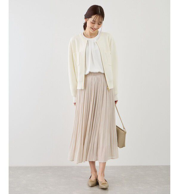 Rope&rsquo;Picnic「【WEB限定サイズ】配色アソートフロントタックブラウス」|シャツ・ブラウス|